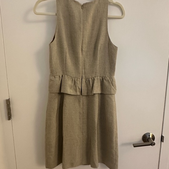 Club Monaco Sleeveless Khaki Dress Size 2 - Picture 2 of 2